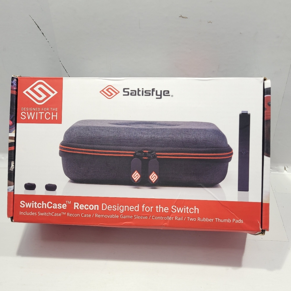 SATISFYE SWITCHCASE RECON DESIGNED FOR THE NINTENDO SWITCH OPEN BOX